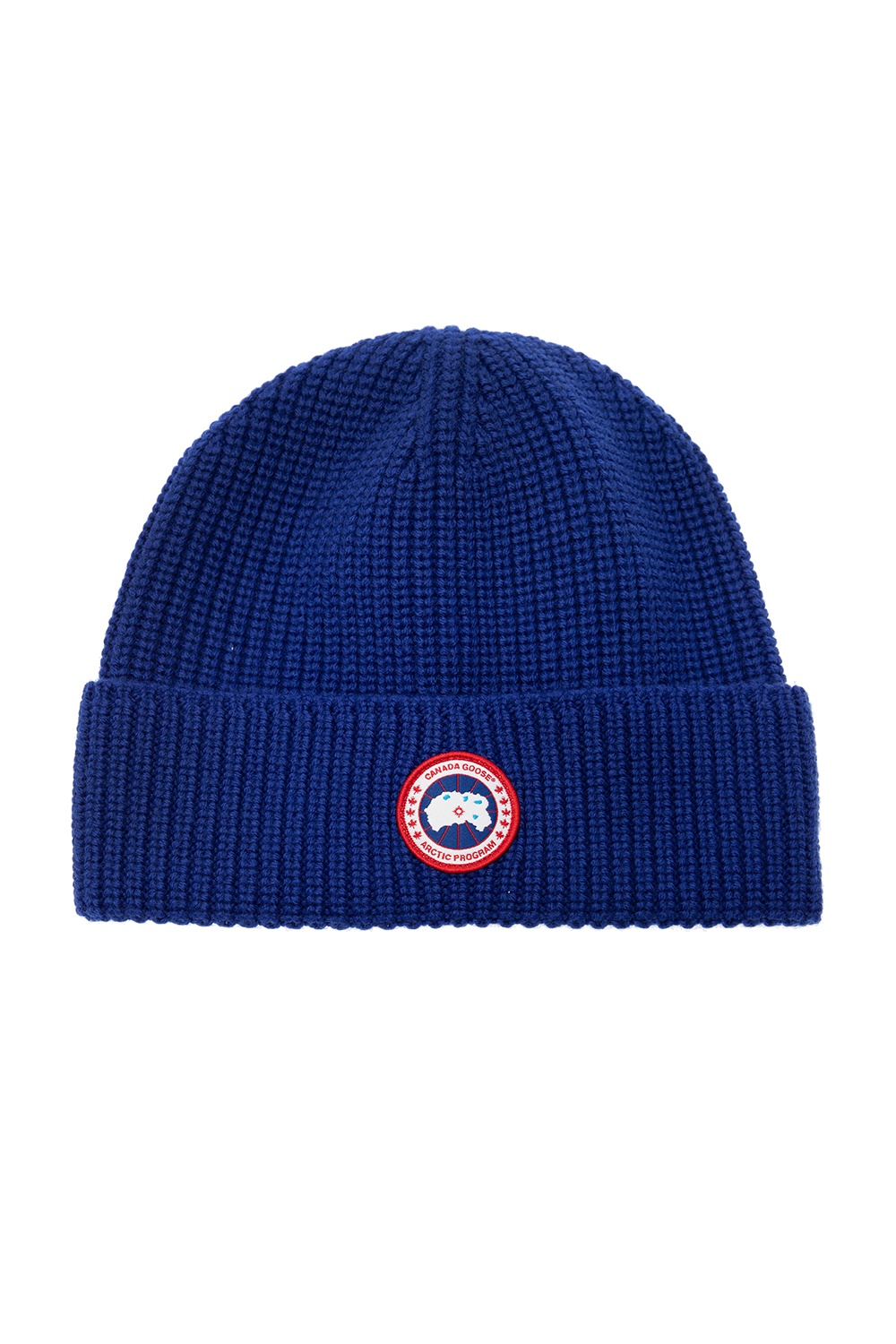 SchaferandweinerShops TW patched hat Canada Goose Logo cashmere hat toteme hat